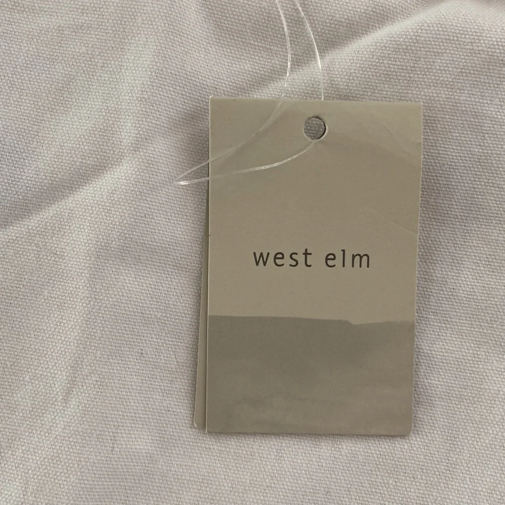 West Elm Indigo Stipe Pillow Case